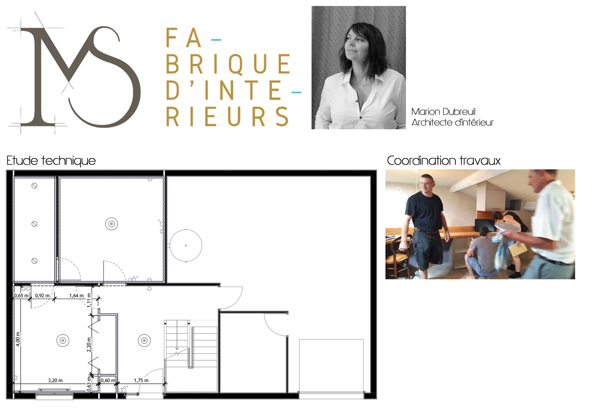 MS fabrique d'intérieurs architecte intérieur